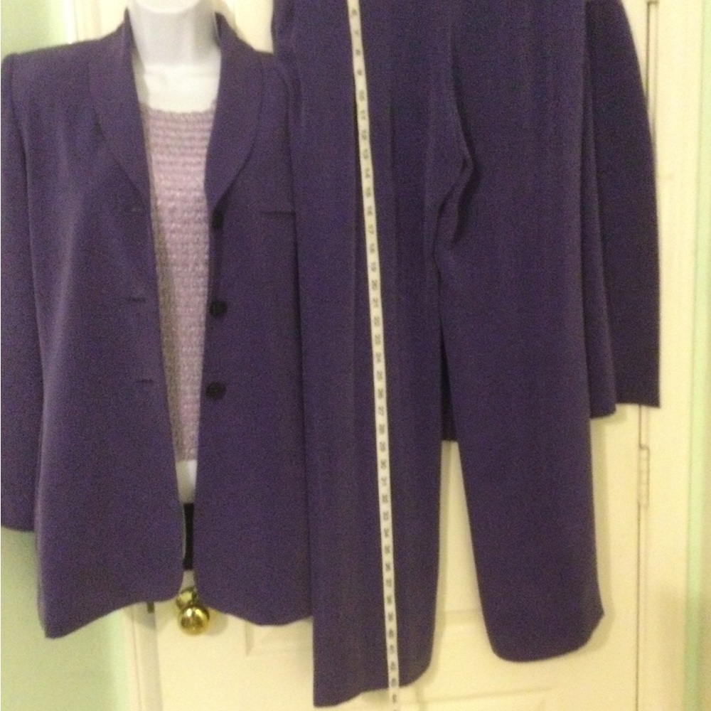 4pc Silk Beautiful purple size 10 suit